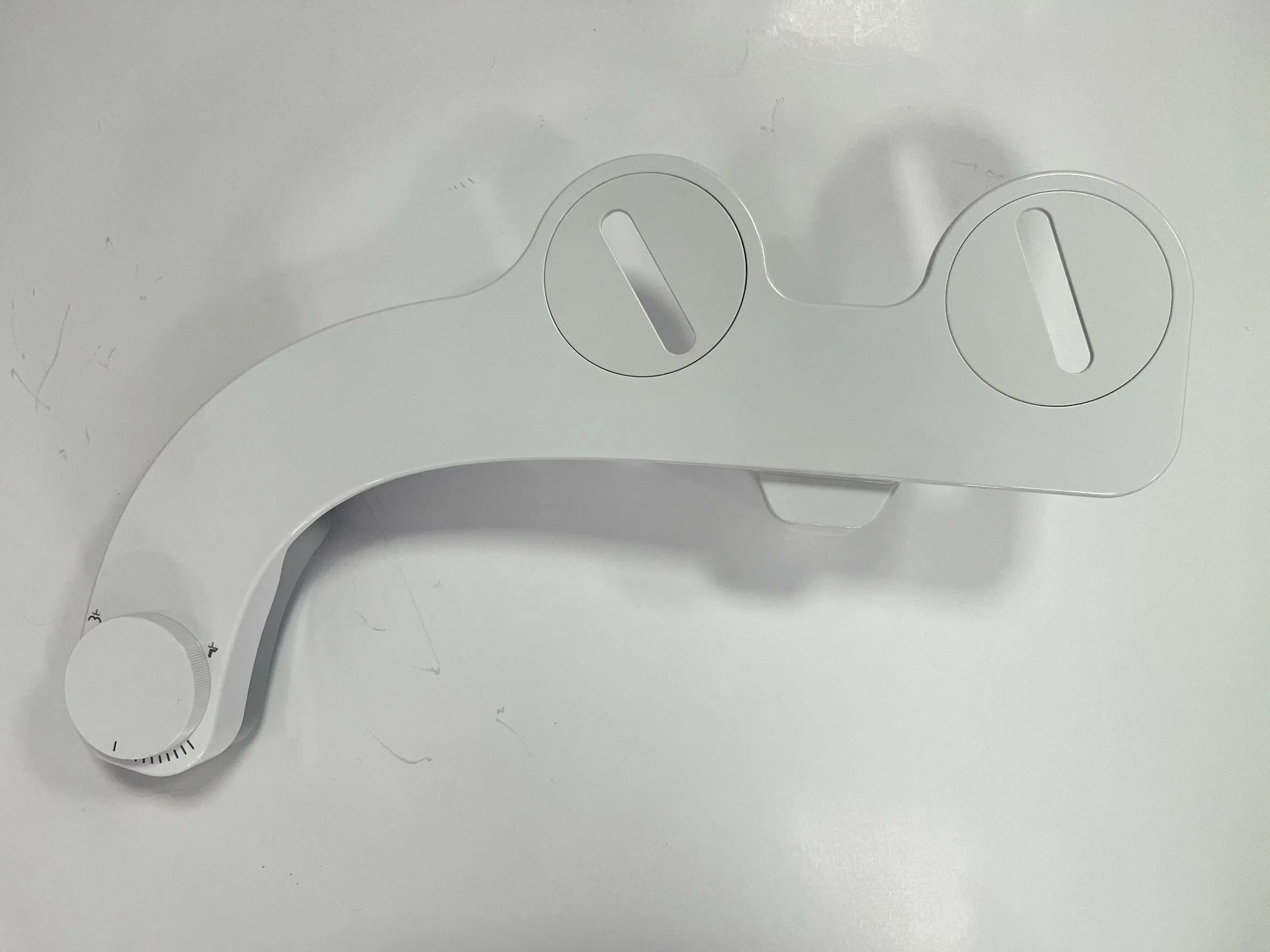 Ultra-Slim Bidet Attachment for Toilet Non-Electric Bidet Toilet Seat Adjustable Water Pressure