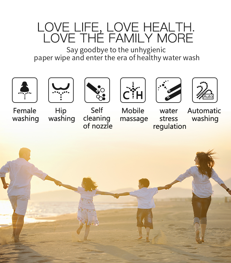 Tankless White Bathroom Smart Toilet with Heated Bidet Voice Control Female Washing for Modern Condo Living