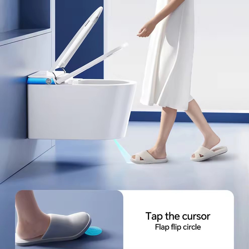 Female Wash Automatic Seat Cover Intelligent Wc Wall Hung Bathroom Smart Toilet
