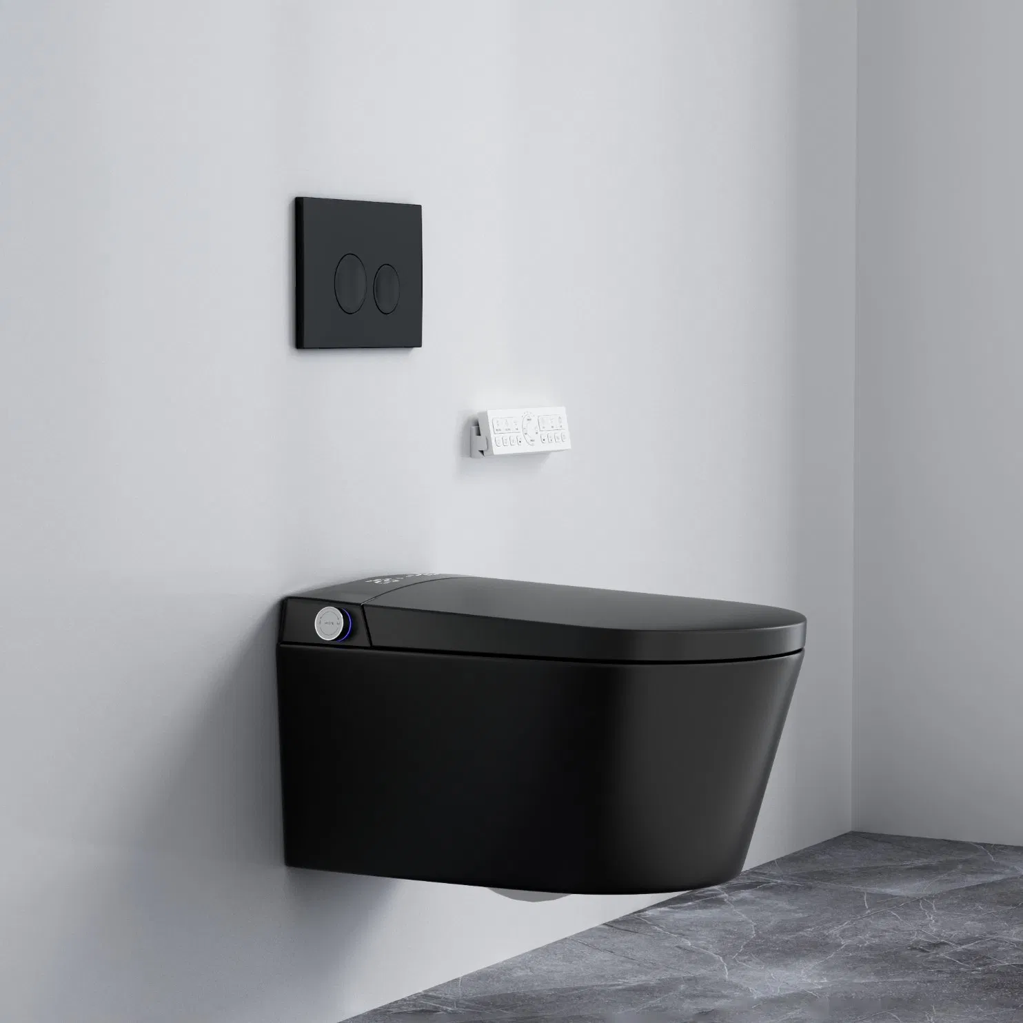 Wall Hung Automatic Flushing Intelligent Smart Toilet with Concealed Cistern