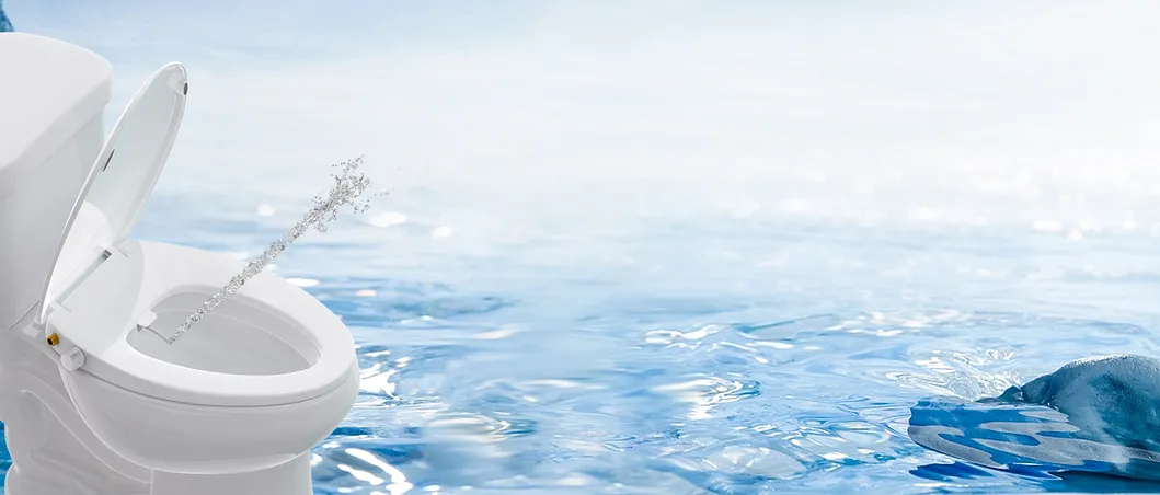 Non-Electric Round Bidet Toilet Seat 8