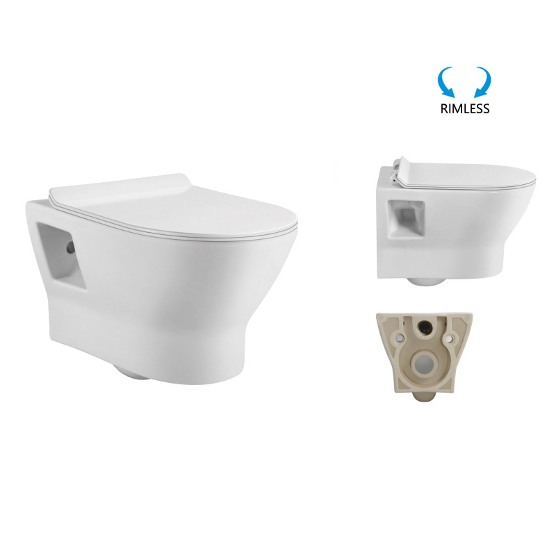 High Quality Modern Smart Residential Wall Hung Toilet