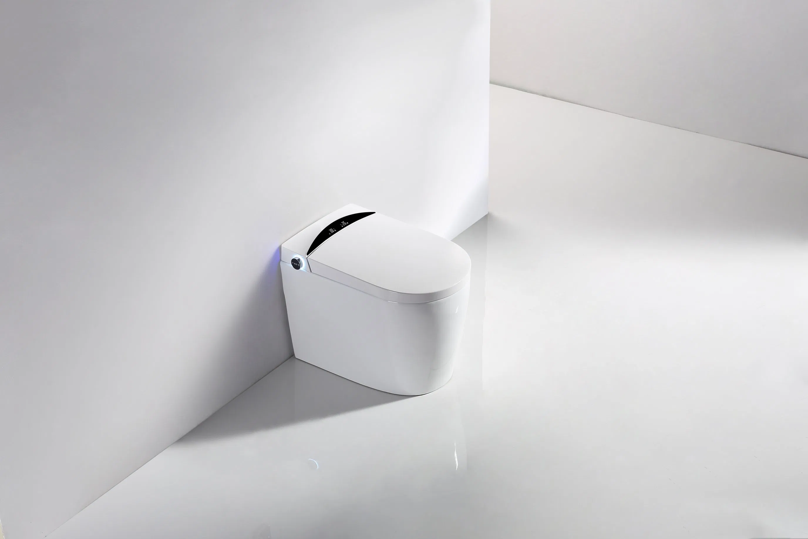 2023 Factory Supplier Automatic Toilet Water Saving System Tankless Smart Wc for Hotel Intelligent Floor Mounted Toilet