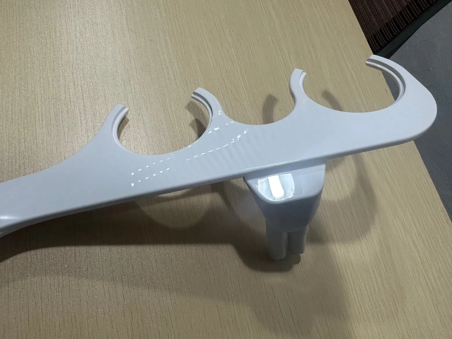 Bathroom Cold Water Key Button Dual Nozzle Bide Shattaf Ultra-Slim Bidet Toilet Attachment Non Electric Bidet