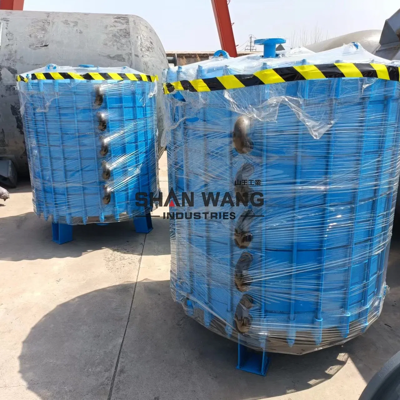 Enamel Glass Lined Disk Type Plate Condenser Heat Exchanger