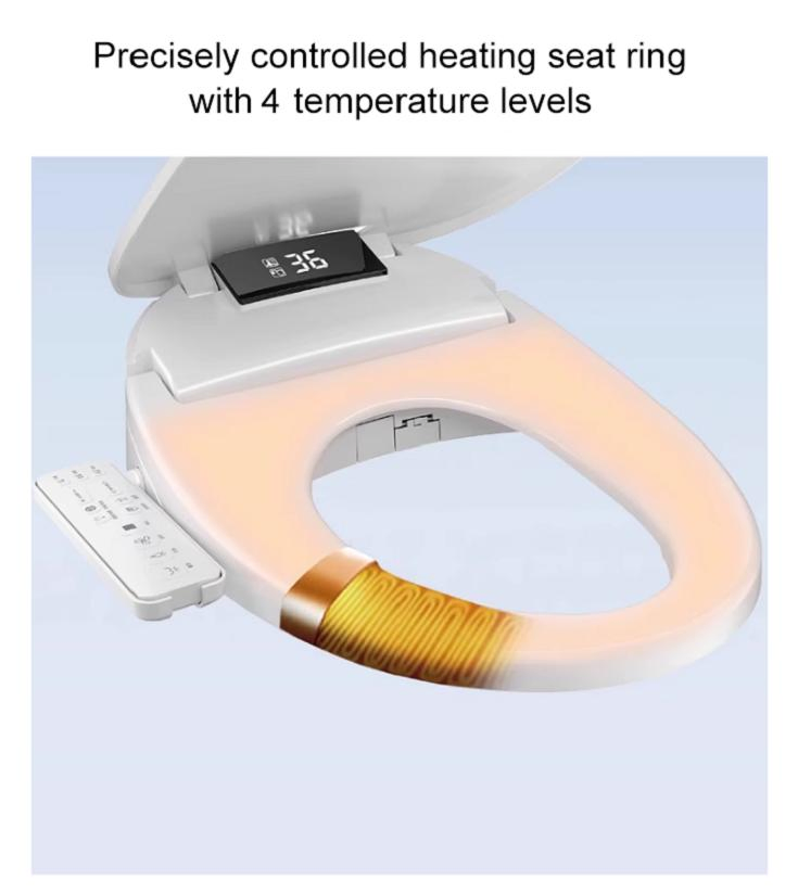 Sell Well Bathroom Electric Bidet Intelligent Smart Toilet Seat with Remote