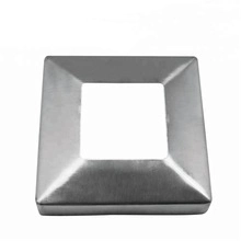 Stainless Steel Flooring Mounted Round Base Plate with Cover