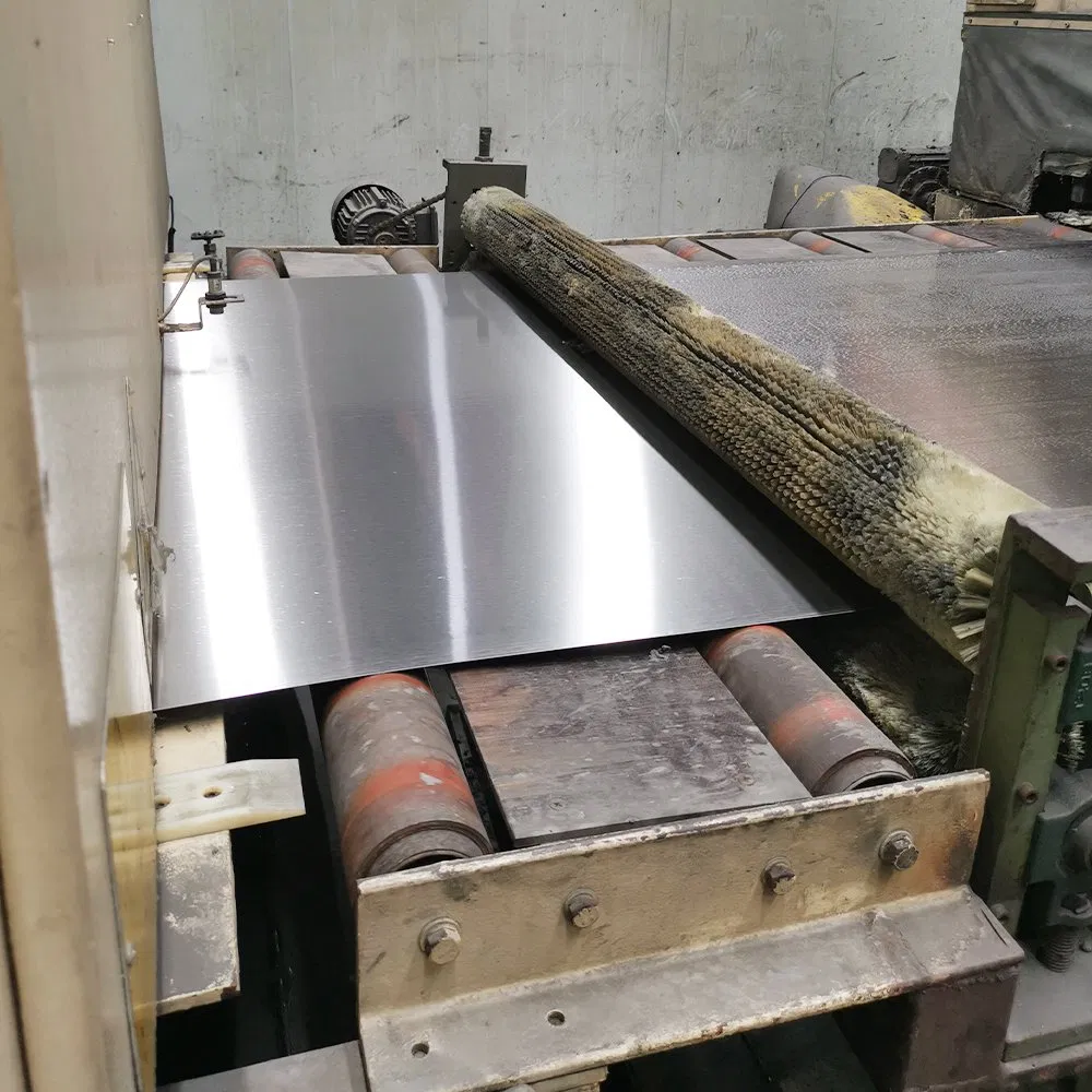 304 316 Silver Circle Deep Stainless Steel Composite Flush Food Decorative Plate