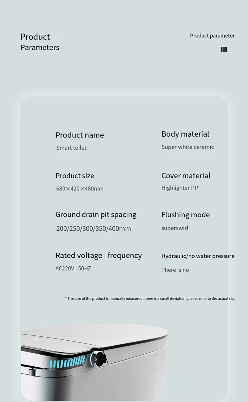 Smart Toilet Detail 1