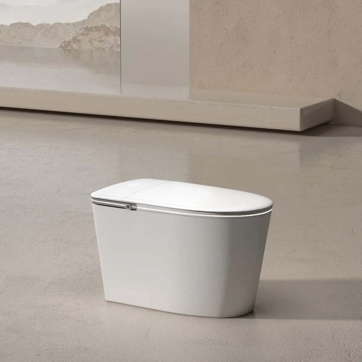 Wholesale Auto Sensor Flush Open Electric Bathroom Japanese One Piece Intelligent Wc Smart Toilet