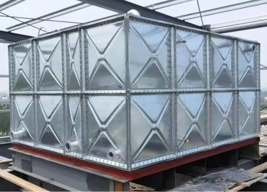 Galvanized Steel Water Tank Application