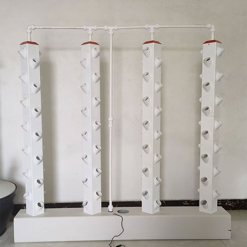 New Hydroponic Wall Tower Vertical Growing System with Water Irrigation Tank