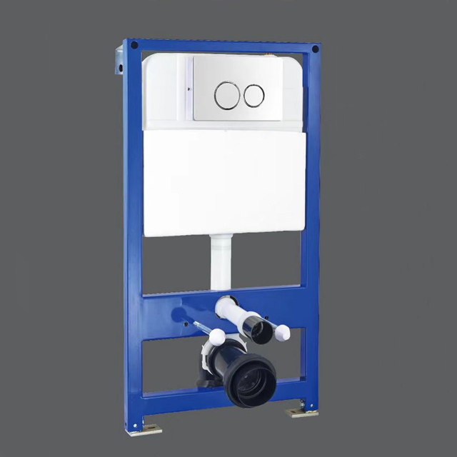 Wall Mounted Water Saving Plastic Twin Flush Cistern Concealed Toilet Water Tank Reservoir