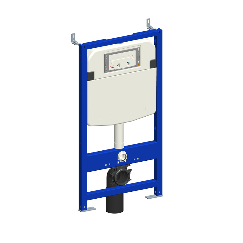 Concealed Cistern Iron Frame Good Quality Plastic Water Saving Hidden Toilet Tank