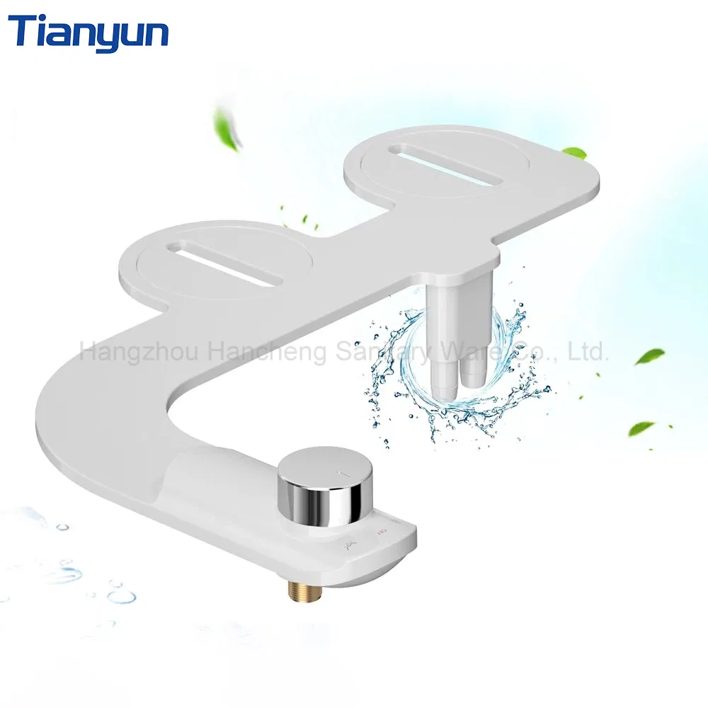 OEM/ODM Super Slim and Thin Toilet Seat Bidet Non Electric Mechanical Floor Mounted Bidet Attachment