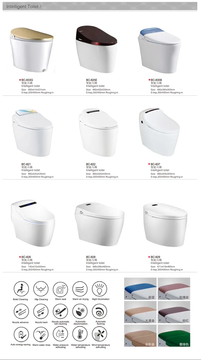 Smart Toilet Dimensions
