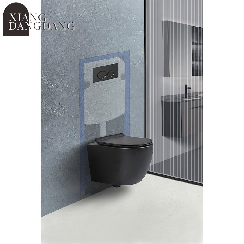 Sanitaryware Wall Hung Water Saving High Efficiency Hidden Toilet Tank