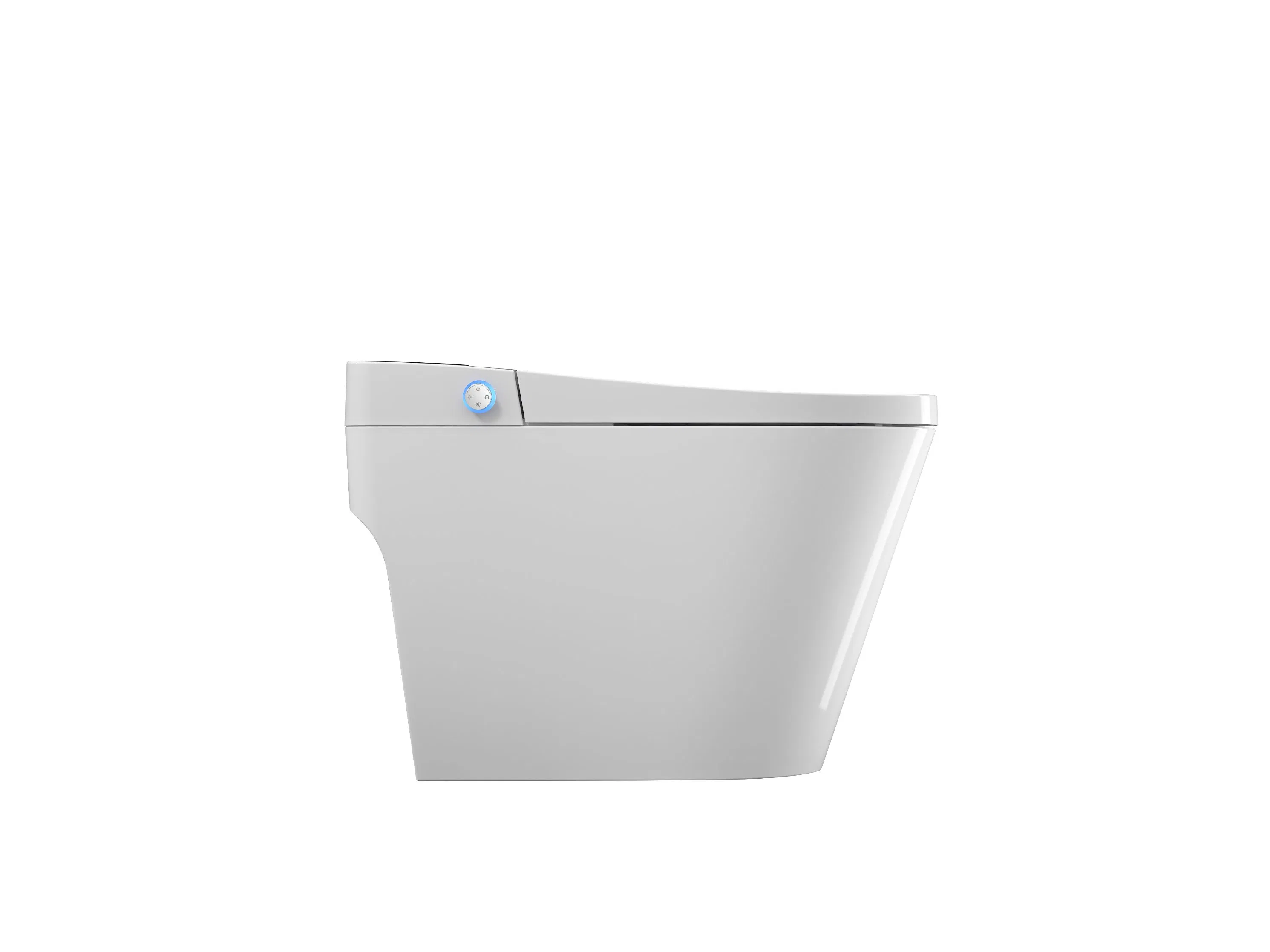 Smart Toilets Heated with Auto &amp; Foot Sensor Flush Intelligent Tankless Toilet with Nightlight &amp; Soft Close Seat Modern Smart Toilet for Luxury Residences/H