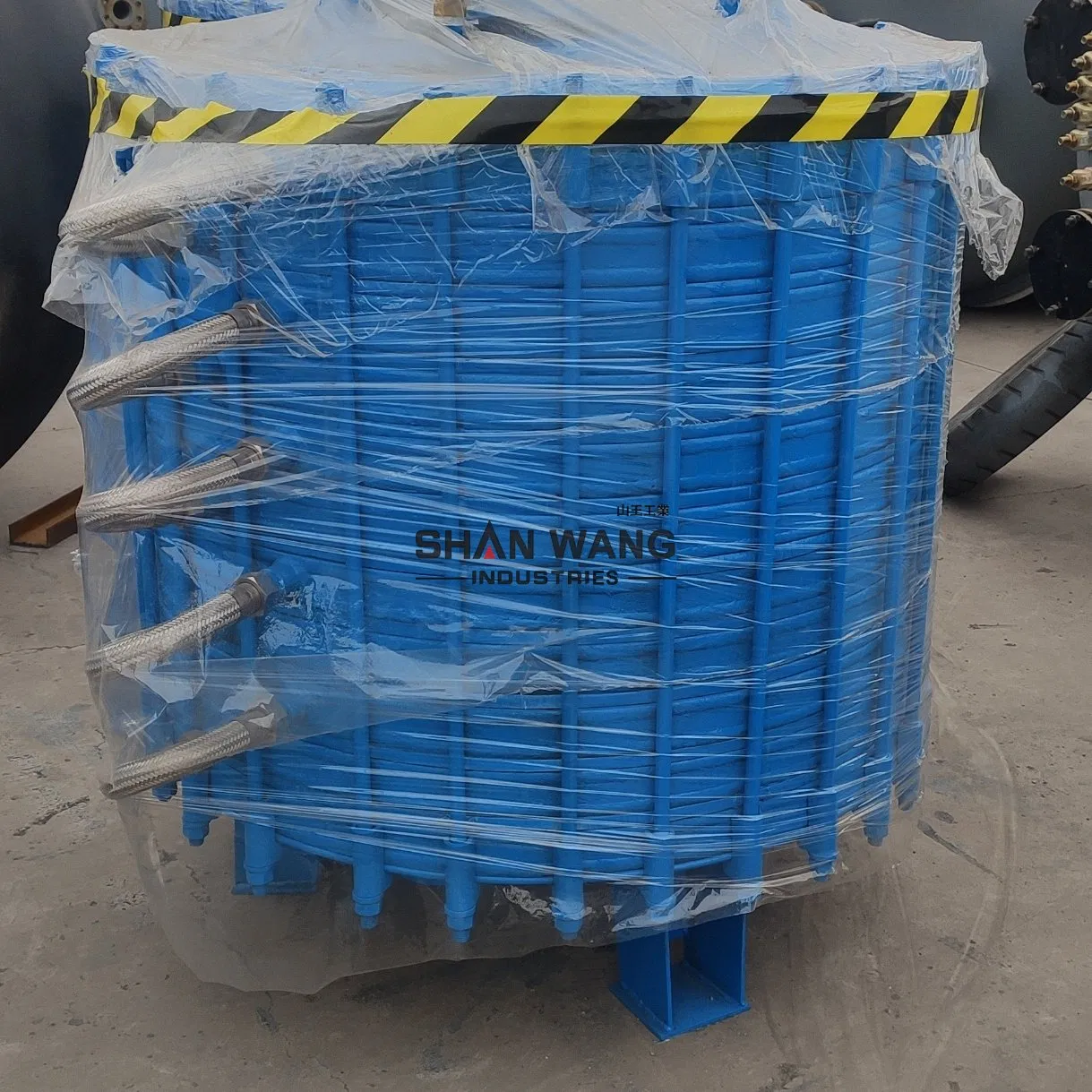 Enamel Glass Lined Disk Type Plate Condenser Heat Exchanger