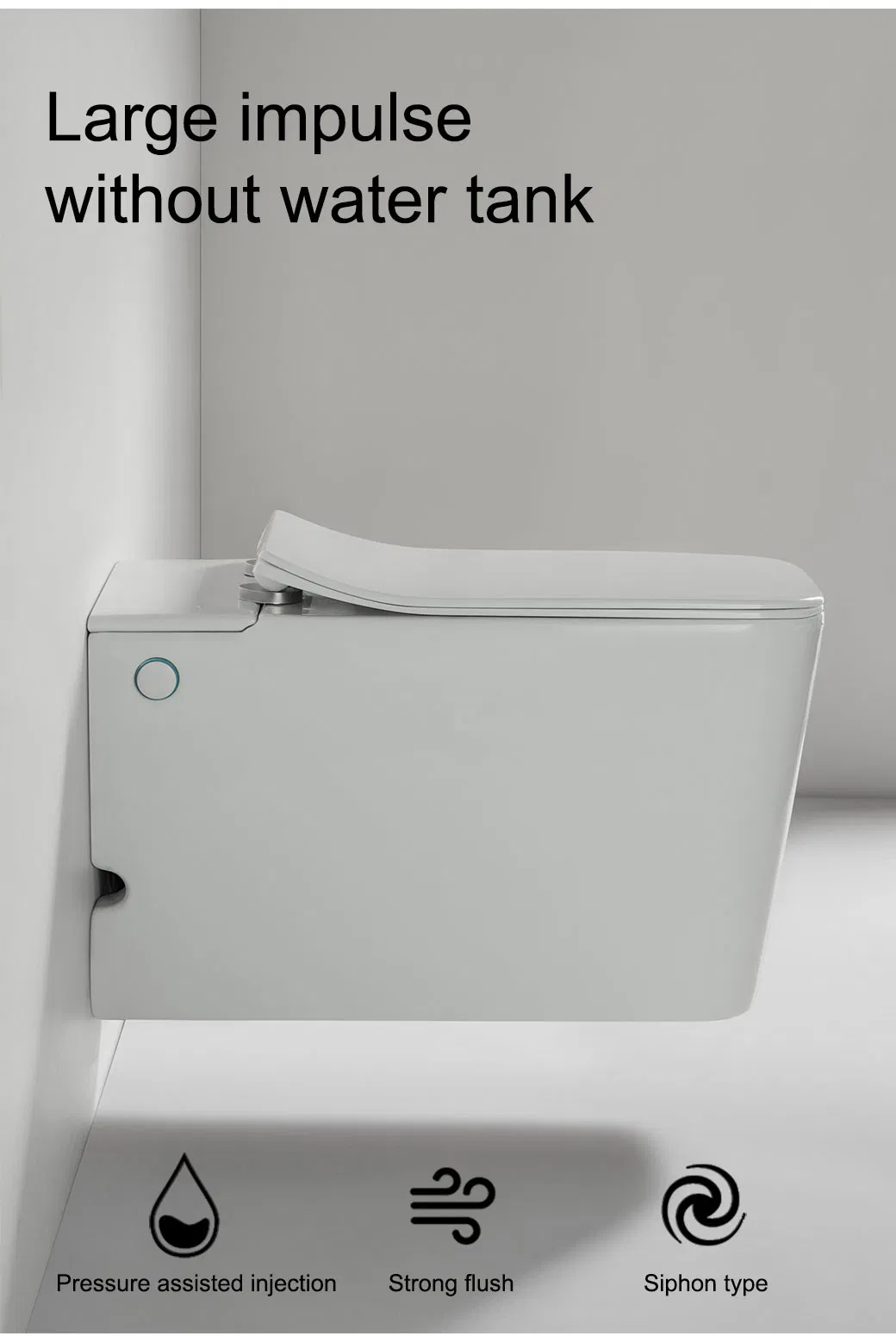 Wall Hung Toilet View 4