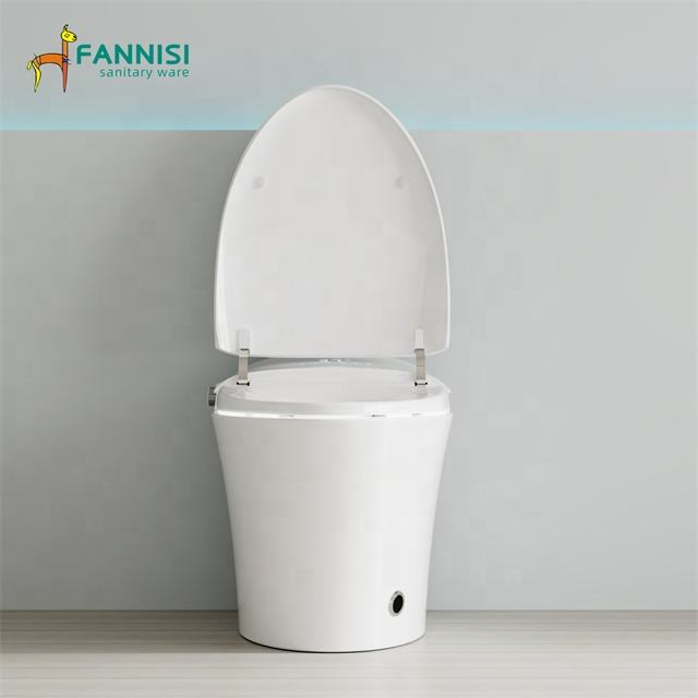 High Quality Japanese Toilet Seats Ceramic Intelligent One Piece Toilet Bowl with Automatic Cleaning Function