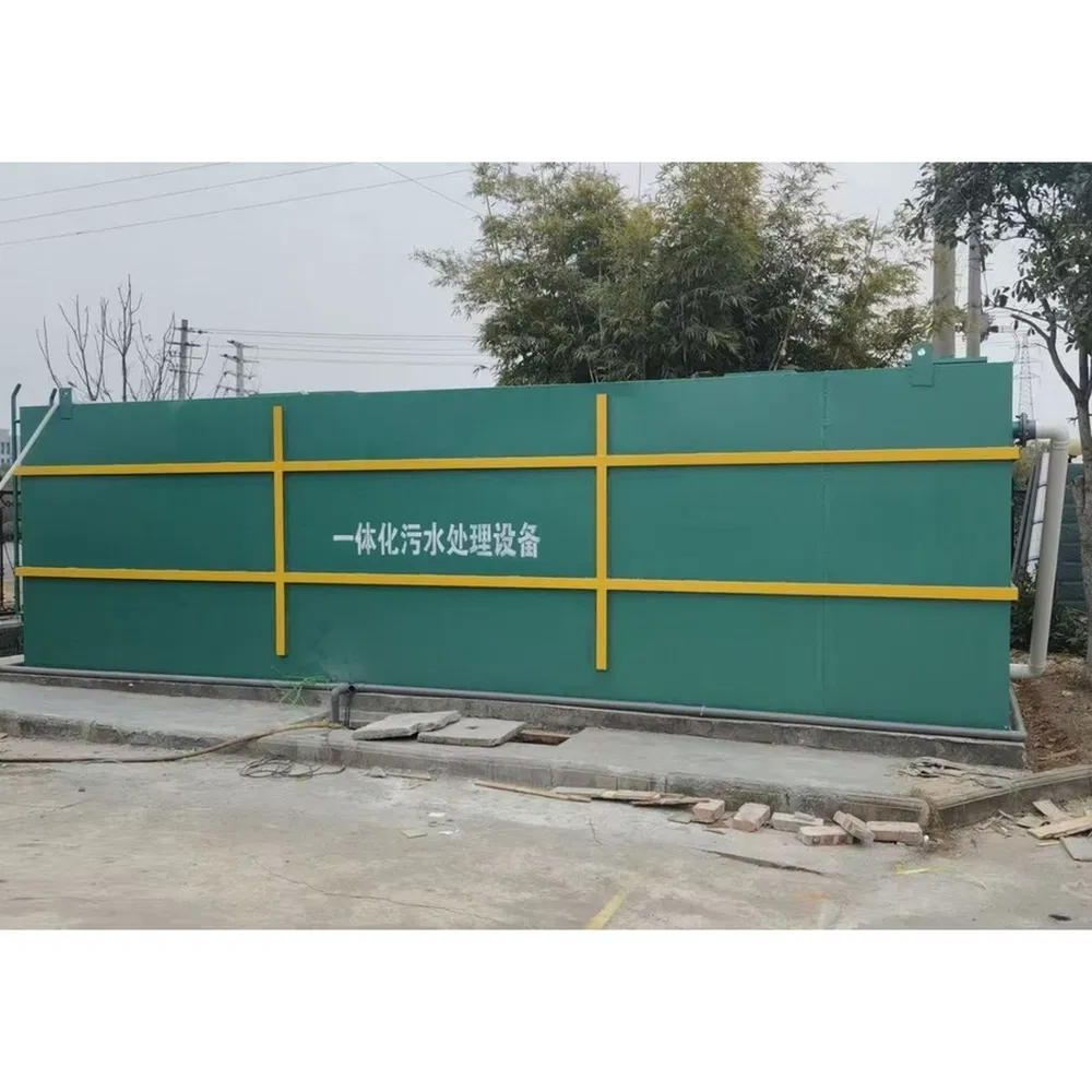Weatherproof Domestic Package Wastewater Sewage Treatment System for Outdoor Installation Projects