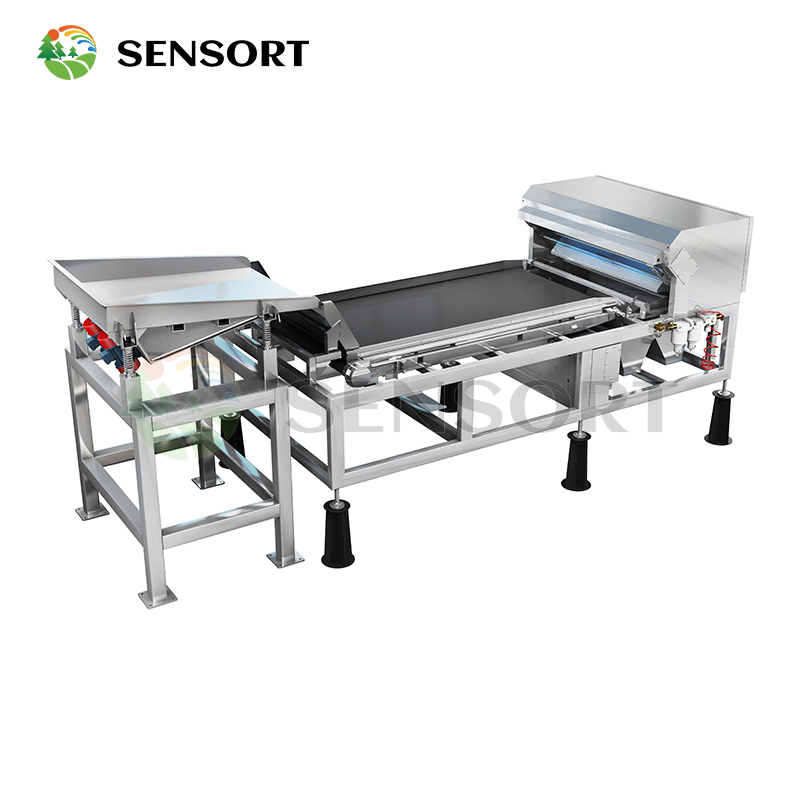 Color Sorting System for Solar Panel Recycling Glass, Silicon Wafers Metallic Wires