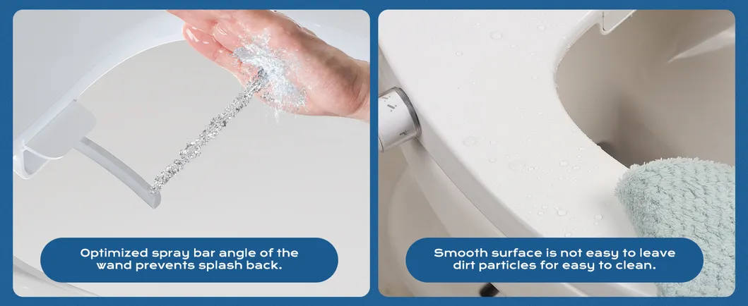 Non-Electric Round Bidet Toilet Seat 10