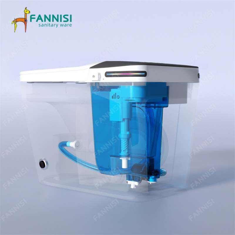 Floor Mounted Wc Intelligent One Piece Electric Automatic Flush Tankless Smart Toilet