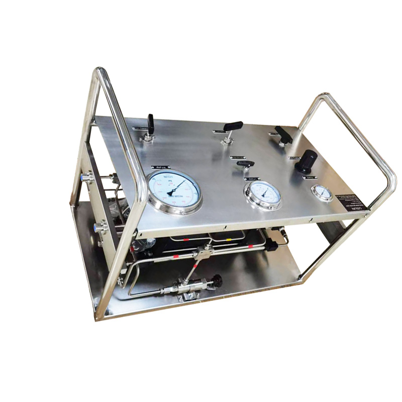 Usun Brand Model: Us-2gbd80 400-600bar Output High Pressure Pneumatic Driven Gas Booster Pump System for CNG Gas Refilling