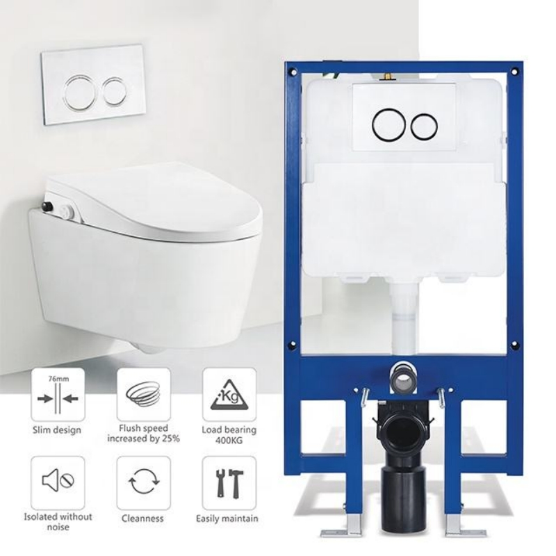 Wholesale One Piece Concealed Water Saving Toilet Tank for Wall Hung Toilet