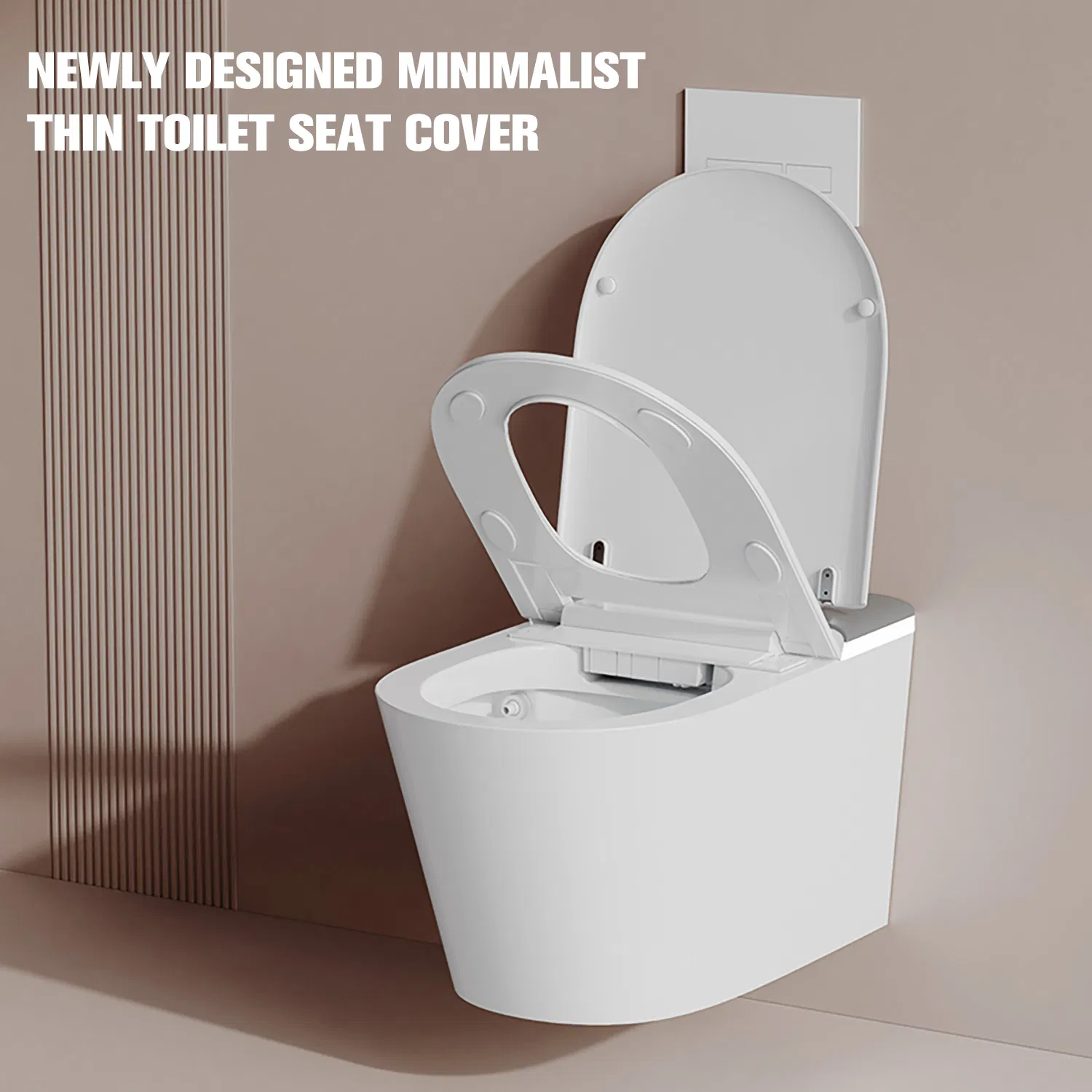 Factory Price 2025 Wall-Hung Smart Toilet P-Trap Automatic Intelligent Suspended Bidet Wc