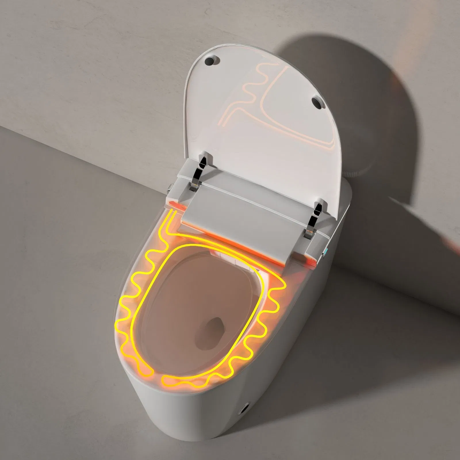 Wholesale Auto Sensor Flush Open Electric Bathroom Japanese One Piece Intelligent Wc Smart Toilet