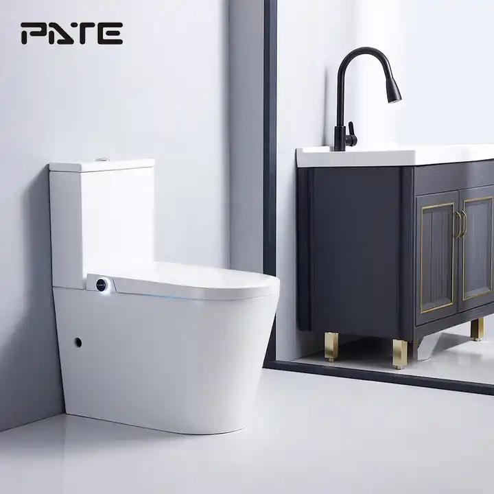 Bathroom Split Toilet Floor Standing S Type 110V-220V Customized Plug Automatic Flip-Top Smart Toilet Split Wc