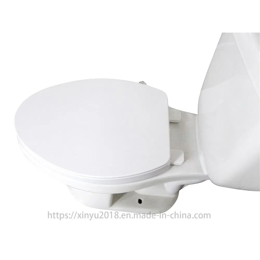V-Shaped Elongated Non-Electric Slow Quiet-Close Dual Nozzles Bidet Toilet Seat