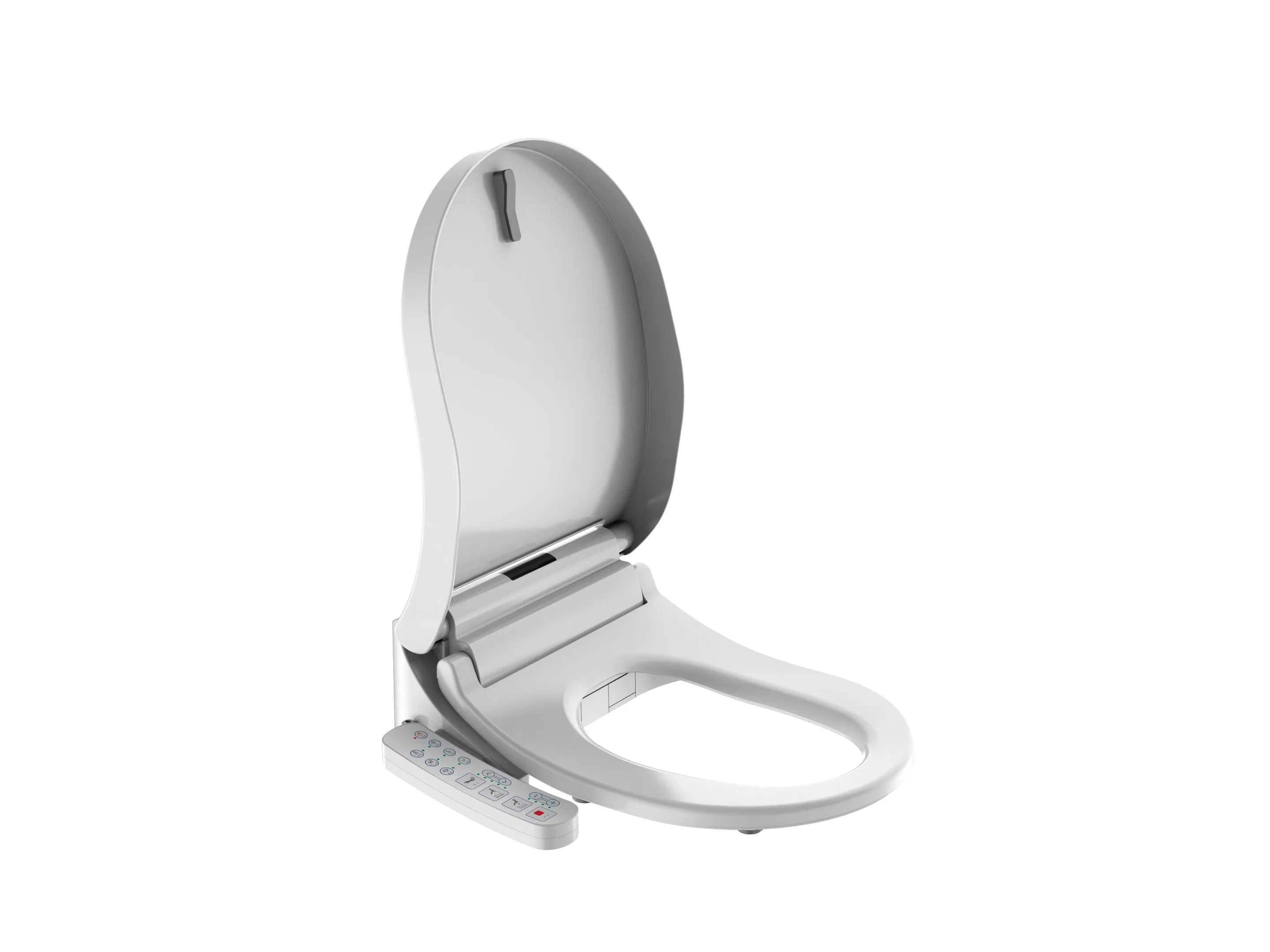 Tejjer Smart Toilet Seat, Elongated, Heated Toilet Seat with Instant Warm Water &amp; Dryer, Wireless Remote