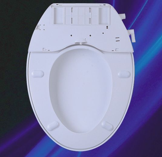 Women-Care Non-Electric Slow Quiet-Close Dual Nozzles Bidet Toilet Seat
