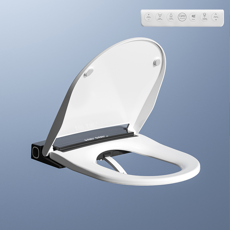 Self Cleaning Smart Wc Toilet Seat U Shape Automatic Cover Electric Bidet Lid Bathroom Intelligent Soft Close Heated Toilet Seat