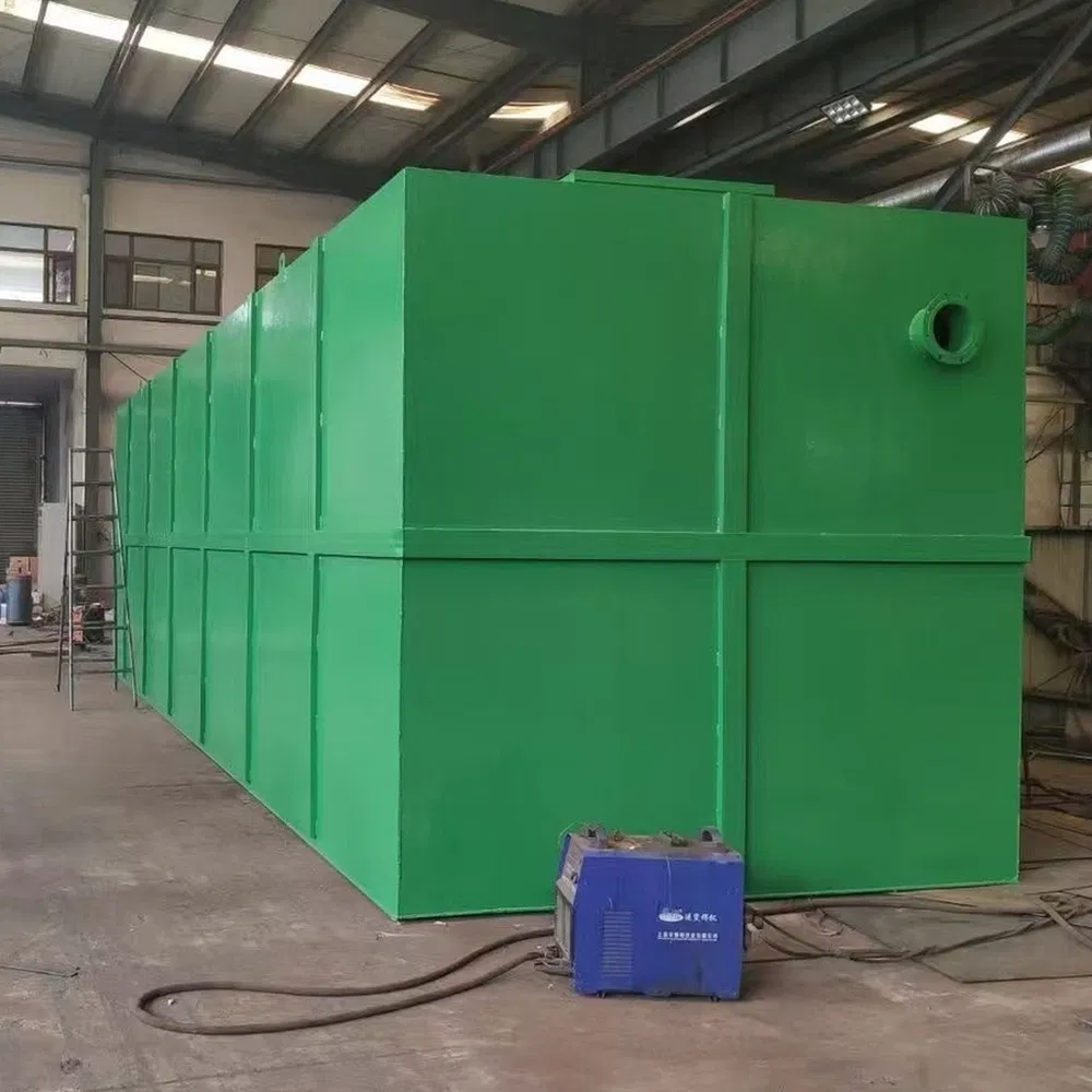 Plug Play Home Wastewater Sewage Treatment System for Quick Deployment Residential