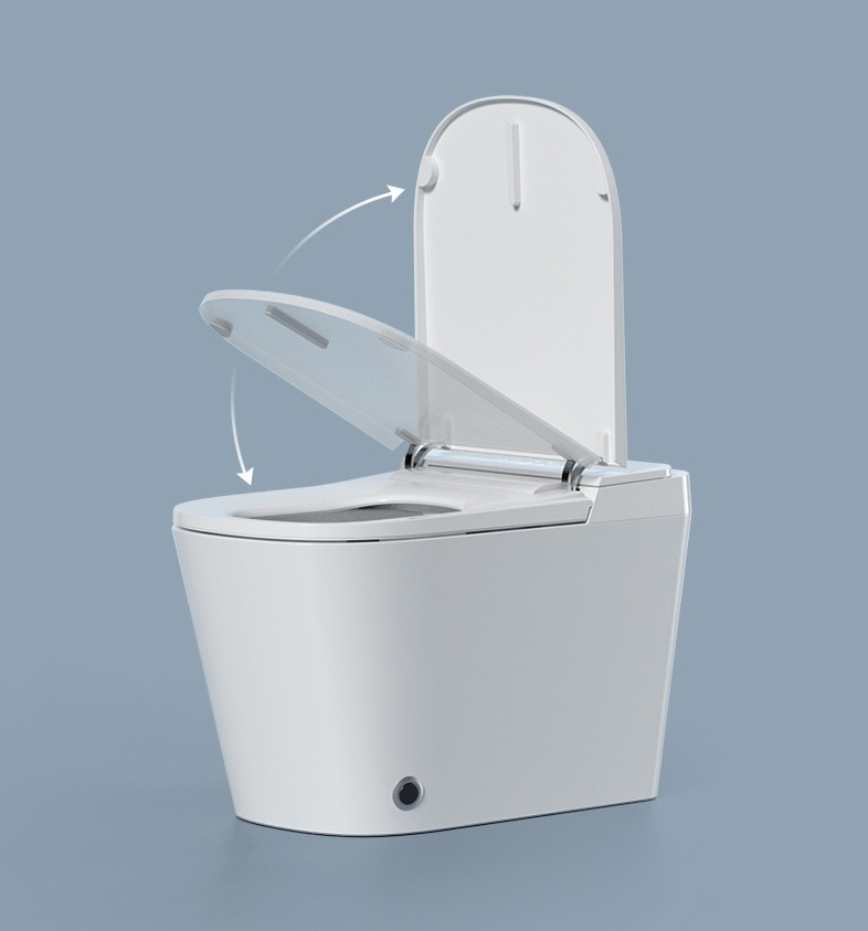 Toilet Auto Flush Clean Function One Piece Commode S-Trap Ceramic Smart Wc Toilet