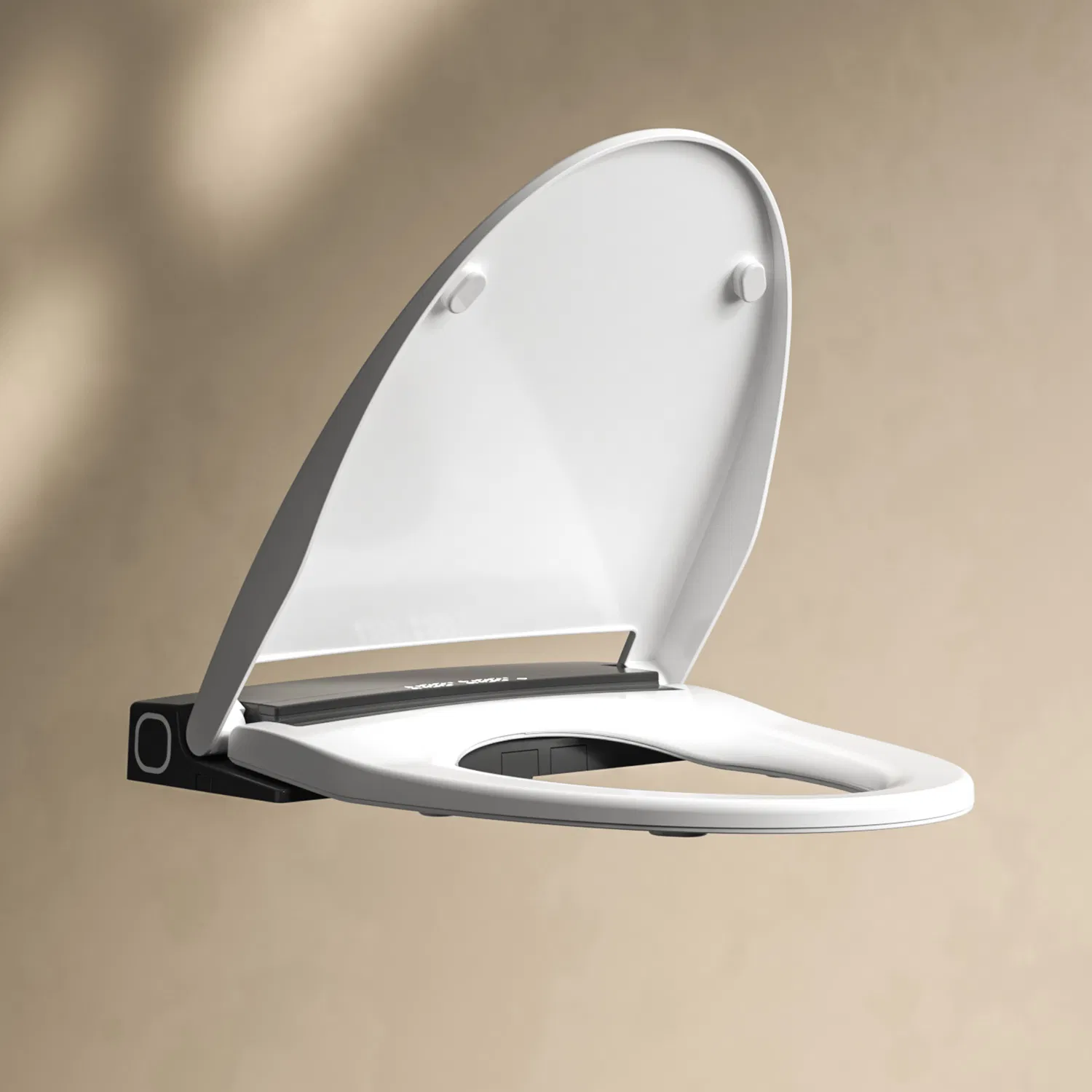 V Shape Smart Toilet Lid Auto Spray Heated Electric Bidet Cover with Remote Ultra Slim Smart Toilet Seat