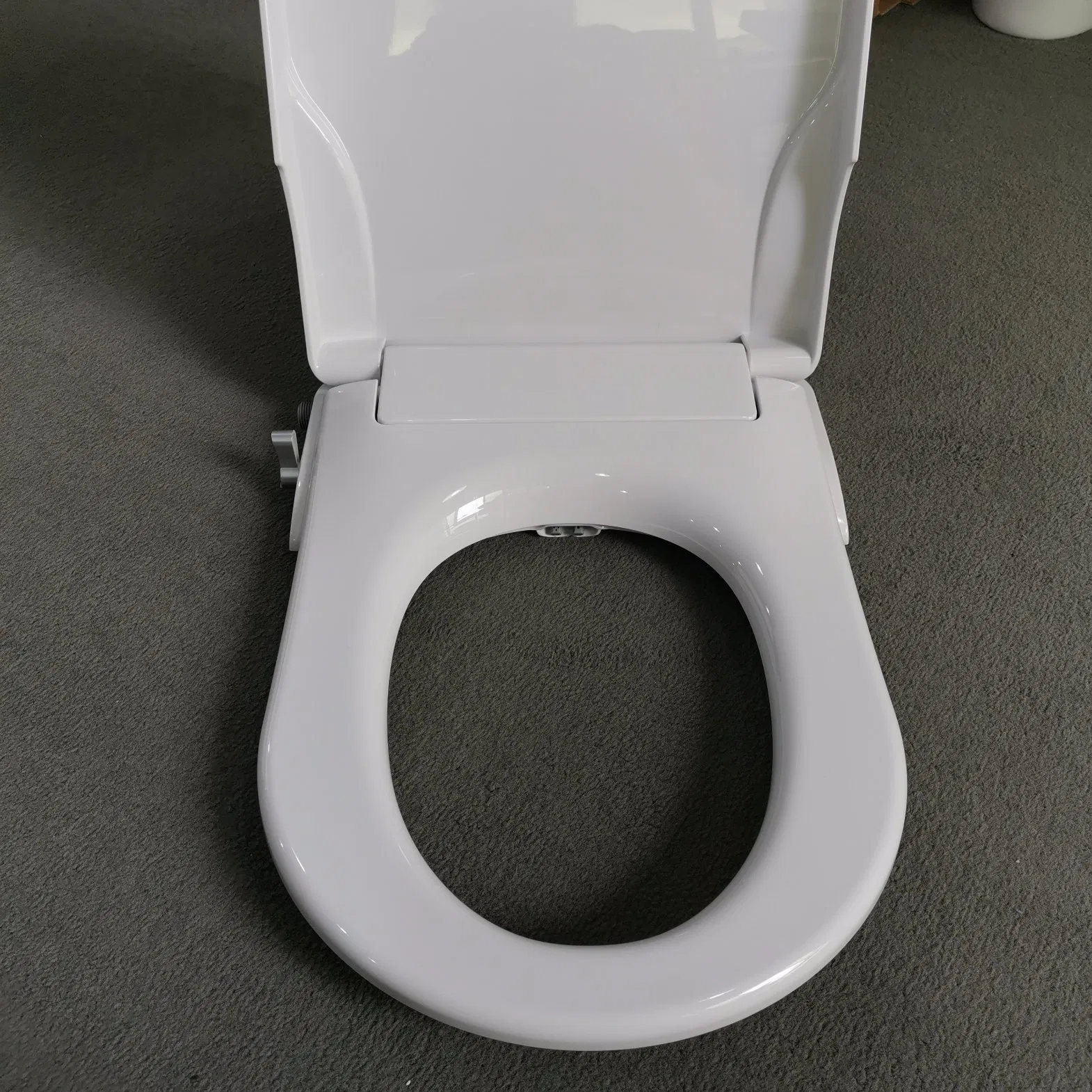 Easy Installation Bidet Attachment Non Electric Dual Nozzle Cold Water Soft Close Bidet Toilet Seat Bathroom Toilet Seat Cover