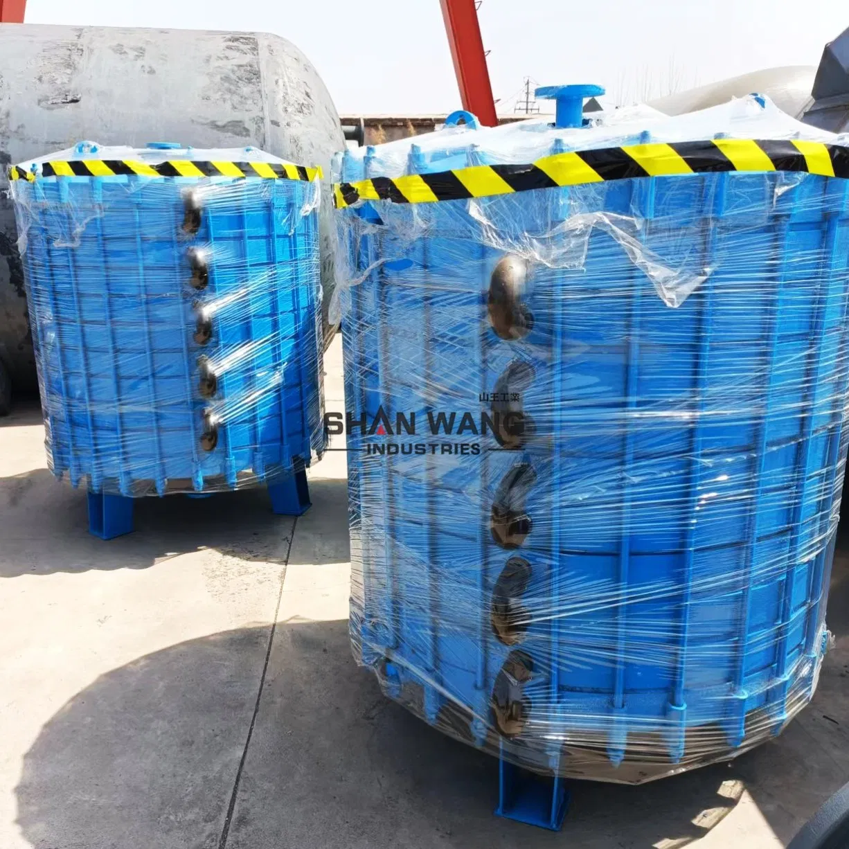 Enamel Glass Lined Disk Type Plate Condenser Heat Exchanger