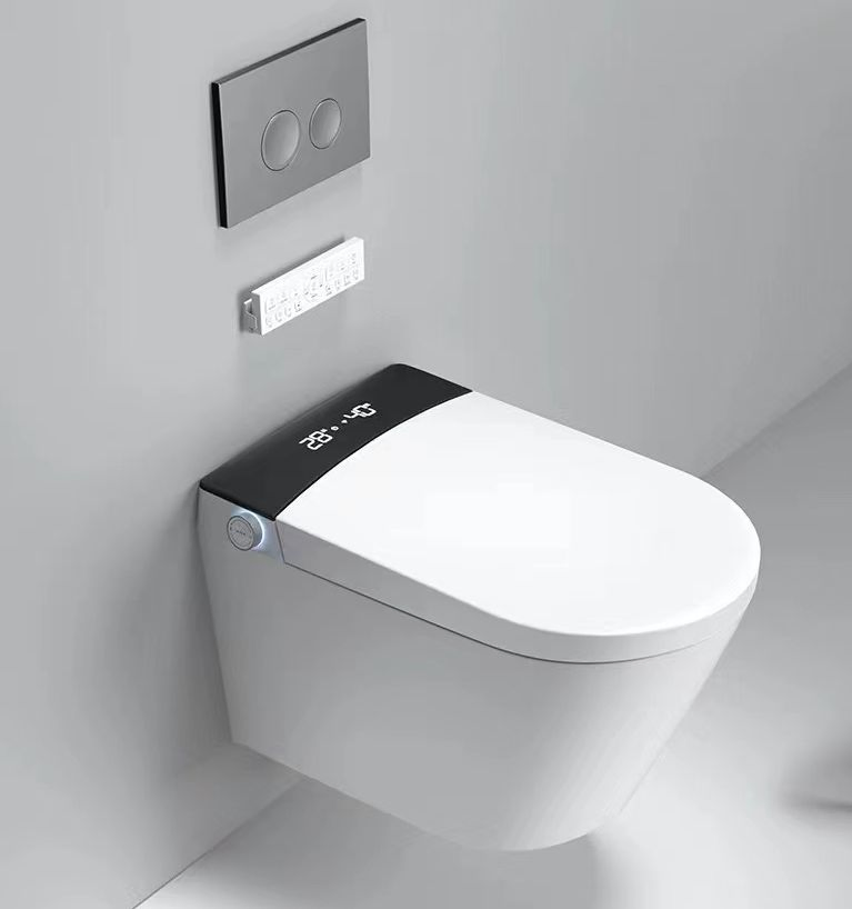 Water Mark CE Certificated Wholesale Instant Type Smart Wall Hung Toilet Automatic Flush Wc Ceramic Intelligent Wall Mounted Toilet