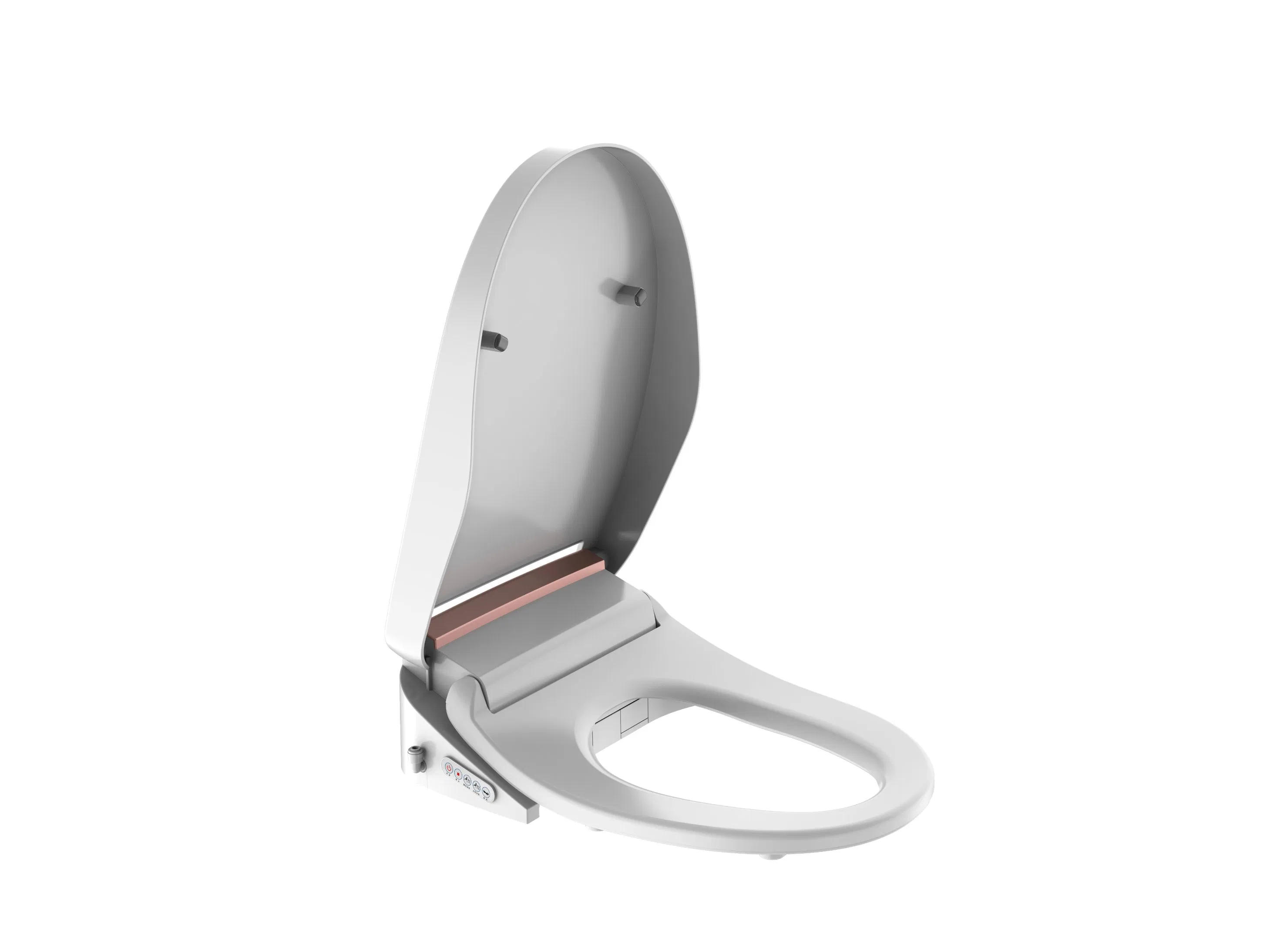 Tejjer Smart Toilet Seat, Elongated Seat Ring and Heated Toilet Seat with Instant Warm Water &amp; Dryer, Wireless Remote
