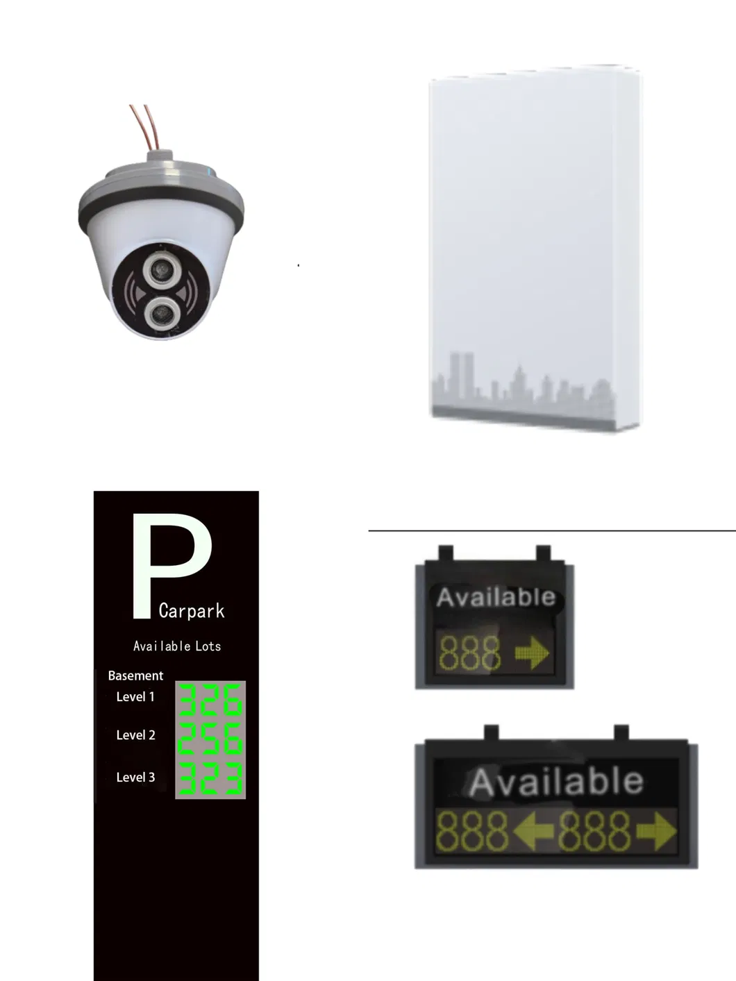 Parking Guidance System Diagram