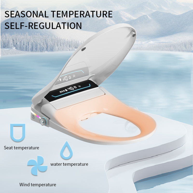 New Modern Bathroom Electric Bidet with Remote Intelligent Smart Toilet Seat