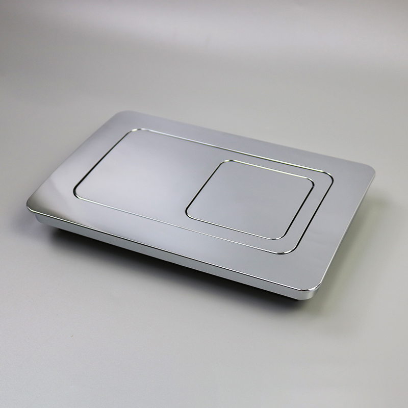 Concealed toilet cistern panel singal push button Stainless Steel flush plate