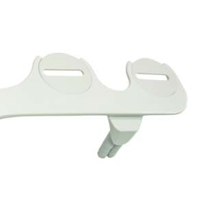 Good Quality Non-Electric Bidet Seat for Elongated Toilet in Glossy White