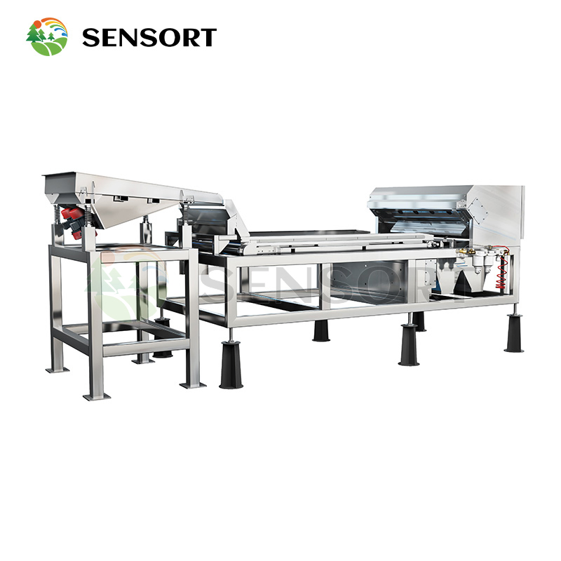 Solar Panel Recycling Machine Crushing Optical Color Sorting System